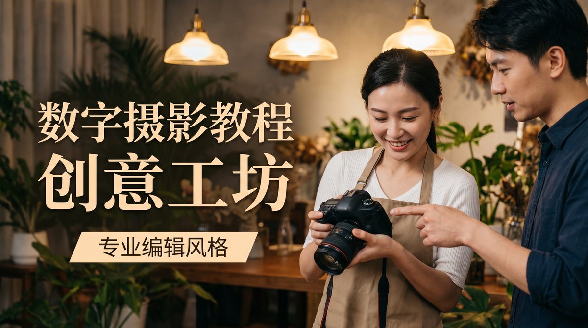 17C摄影教程视频 - 数字摄影创意技巧视频演示